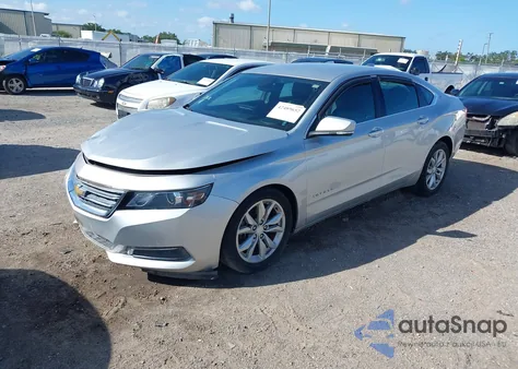 2016 Chevrolet Impala 1Lt из США, поврежденный, VIN 2G1105SA5G9120053